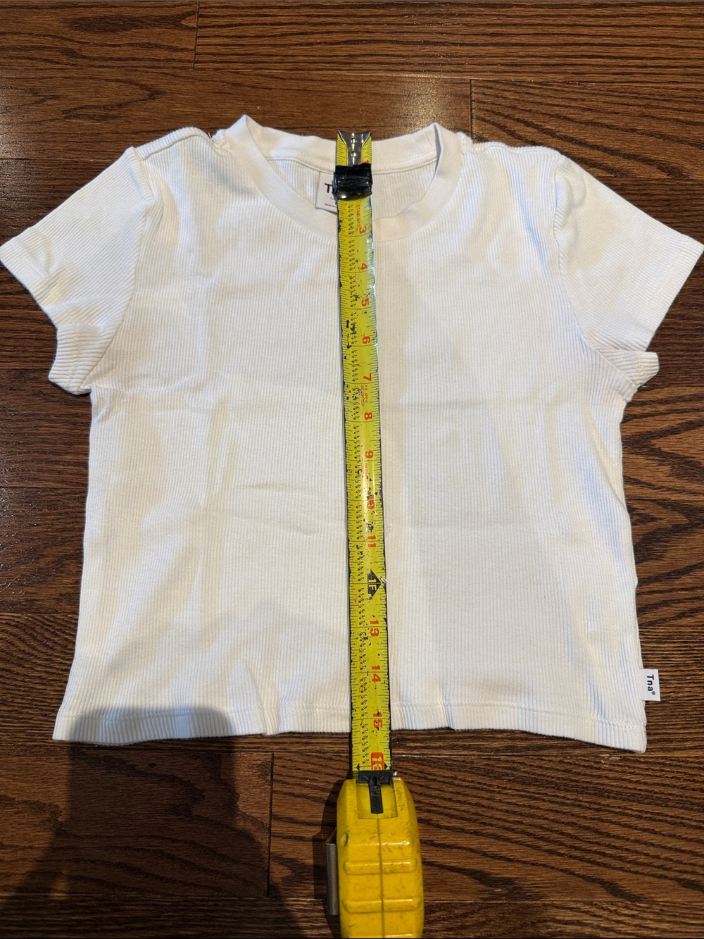 TNA Ribbed Cropped T-shirt - Picture 7 of 8